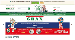 Desktop Screenshot of grax.co.uk